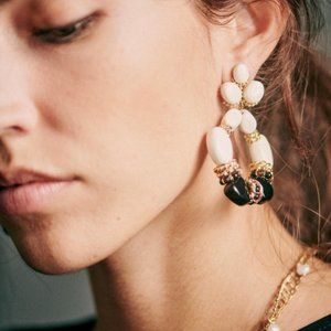 Sezane clip-on earrings